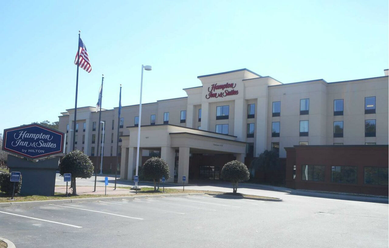 Hampton Inn & Suites Norfolk-Airport Exterior foto